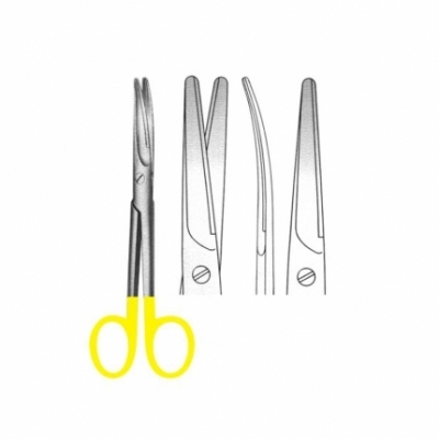 Scissors with Tungsten Carbide Inserts
